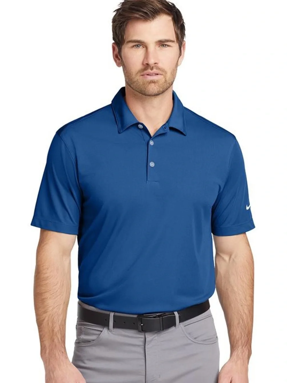 Nike Golf Dri-Fit Polo Shirt Navy Blue Men’s Size Medium
